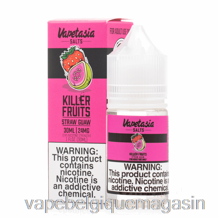 Vape Belgique Paille Guaw - Sels De Vapetasia - 30ml 24mg